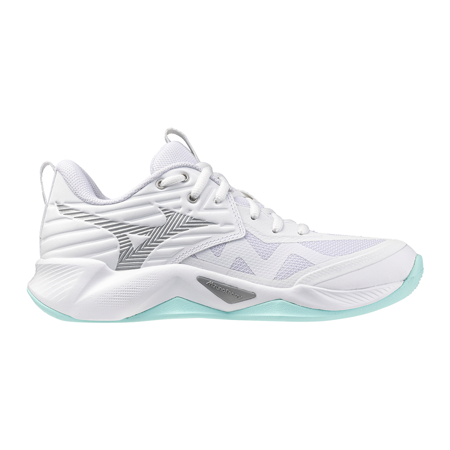 Mizuno WAVE MOMENTUM PRO White/Blue Tint